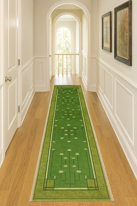 Arts and Crafts Collection Area Rug Ultra Soft Washable Rug, Non Slip Area Rug Indoor, Stain Resistant Rugs for Living Room Bedroom Vintage Home Decor