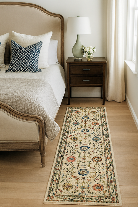 Arts and Crafts Collection Area Rug Ultra Soft Washable Rug, Non Slip Area Rug Indoor, Stain Resistant Rugs for Living Room Bedroom Vintage Home Decor