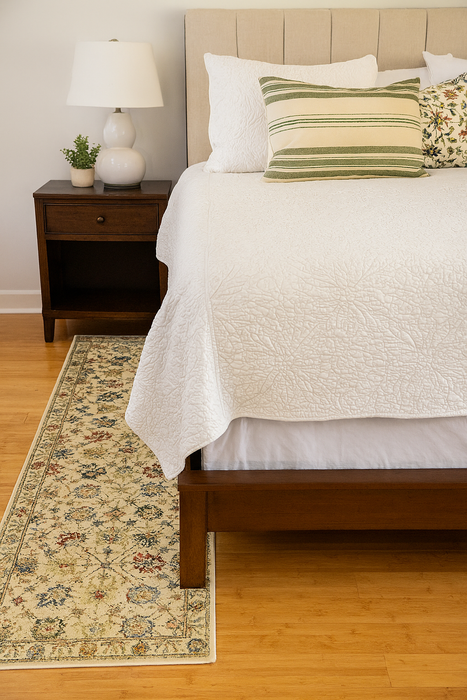 Arts and Crafts Collection Area Rug Ultra Soft Washable Rug, Non Slip Area Rug Indoor, Stain Resistant Rugs for Living Room Bedroom Vintage Home Decor