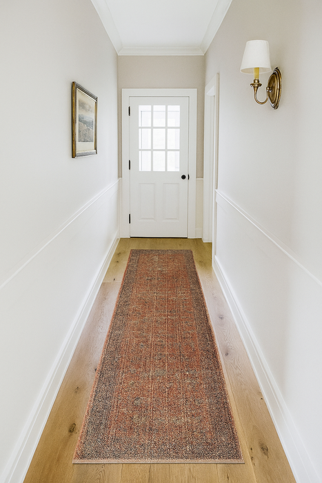 Ushak Collection Area Rug Ultra Soft Washable Rug, Non Slip Area Rug Indoor, Stain Resistant Rugs for Living Room Bedroom Vintage Home Decor