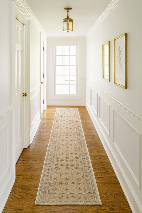 Ushak Collection Area Rug Ultra Soft Washable Rug, Non Slip Area Rug Indoor, Stain Resistant Rugs for Living Room Bedroom Vintage Home Decor