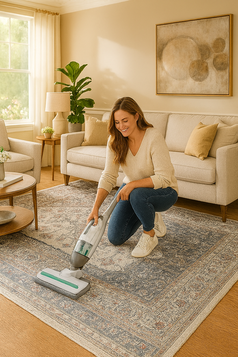 Serapi Collection Area Rug Ultra Soft Washable Rug, Non Slip Area Rug Indoor, Stain Resistant Rugs for Living Room Bedroom Vintage Home Decor