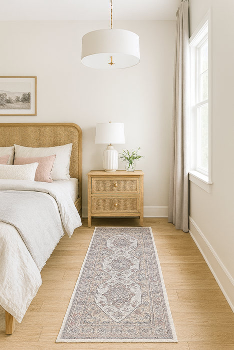 Serapi Collection Area Rug Ultra Soft Washable Rug, Non Slip Area Rug Indoor, Stain Resistant Rugs for Living Room Bedroom Vintage Home Decor