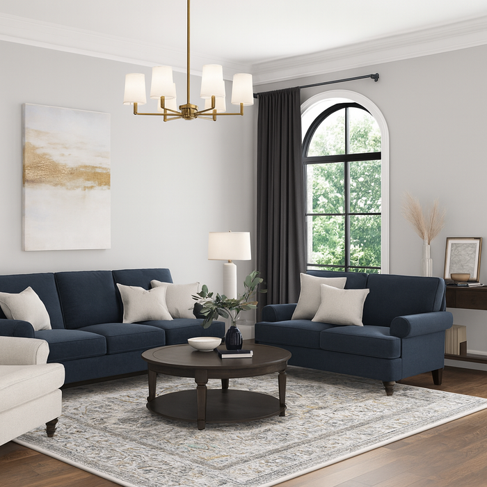 Serapi Collection Area Rug Ultra Soft Washable Rug, Non Slip Area Rug Indoor, Stain Resistant Rugs for Living Room Bedroom Vintage Home Decor