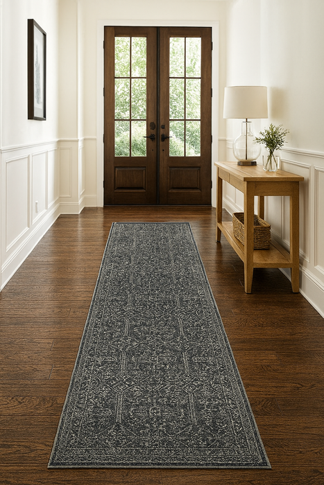 Tibet Collection Area Rug Ultra Soft Washable Rug, Non Slip Area Rug Indoor, Stain Resistant Rugs for Living Room Bedroom Vintage Home Decor