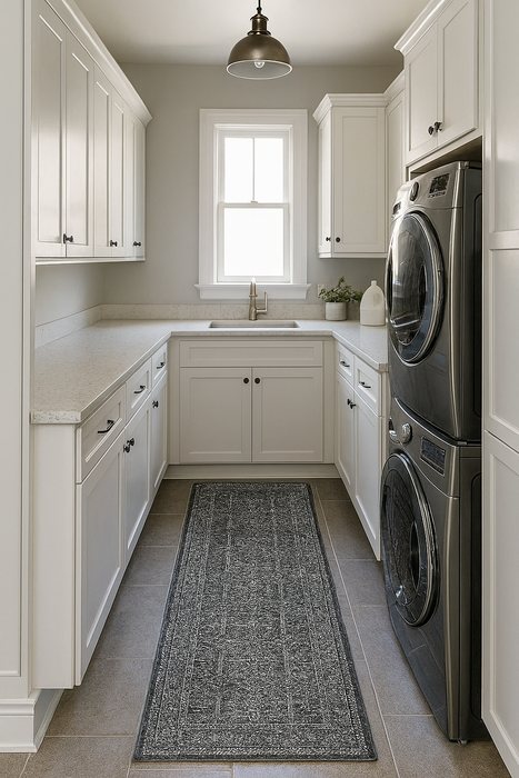 Tibet Collection Area Rug Ultra Soft Washable Rug, Non Slip Area Rug Indoor, Stain Resistant Rugs for Living Room Bedroom Vintage Home Decor