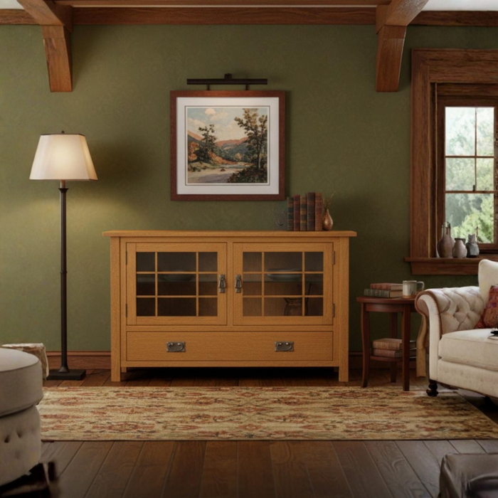 Mission Quarter Sawn Oak 48" TV Stand