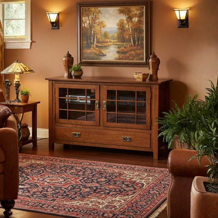 Mission Quarter Sawn Oak 48" TV Stand