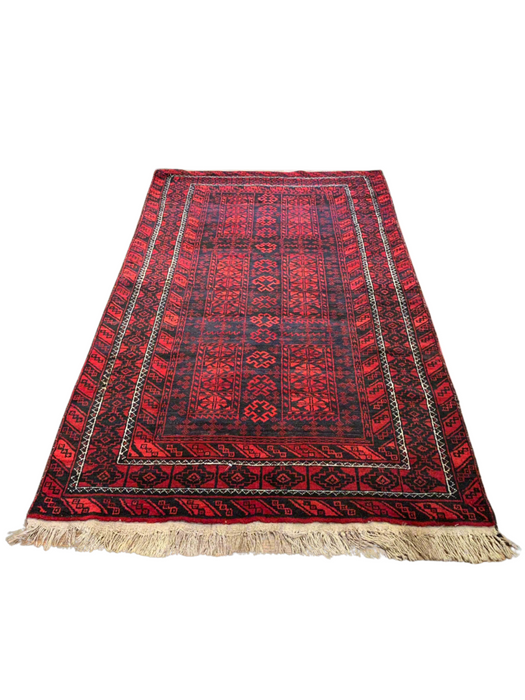 Terkaman Tribal Baluch Oriental Rug' 3' 10" x 6' 6" (A)