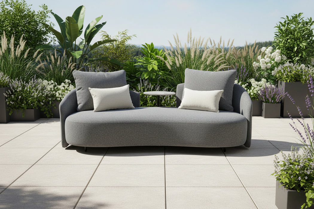 Serene Outdoor 6-Piece Lounge Set –  2-Sofas, Arm chair & Table Set