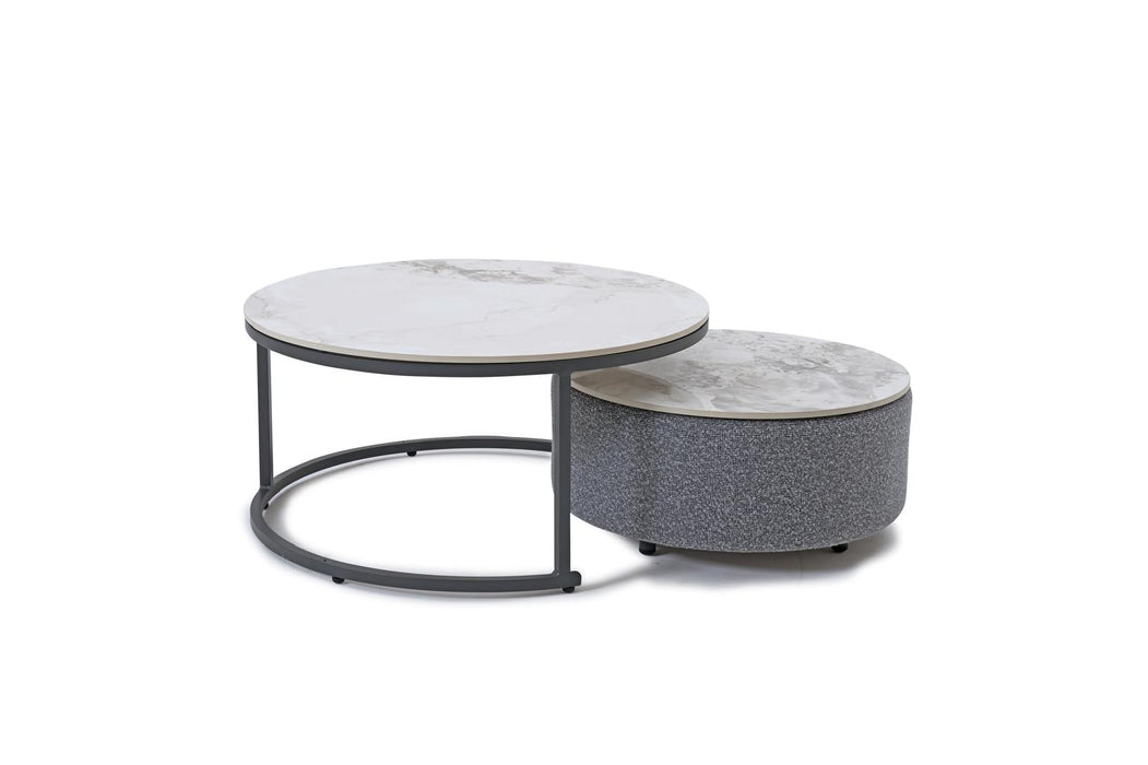 Serene Outdoor 6-Piece Lounge Set –  2-Sofas, Arm chair & Table Set