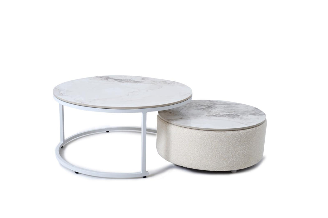 Serene Outdoor 6-Piece Lounge Set –  2-Sofas, Arm chair and Table Set