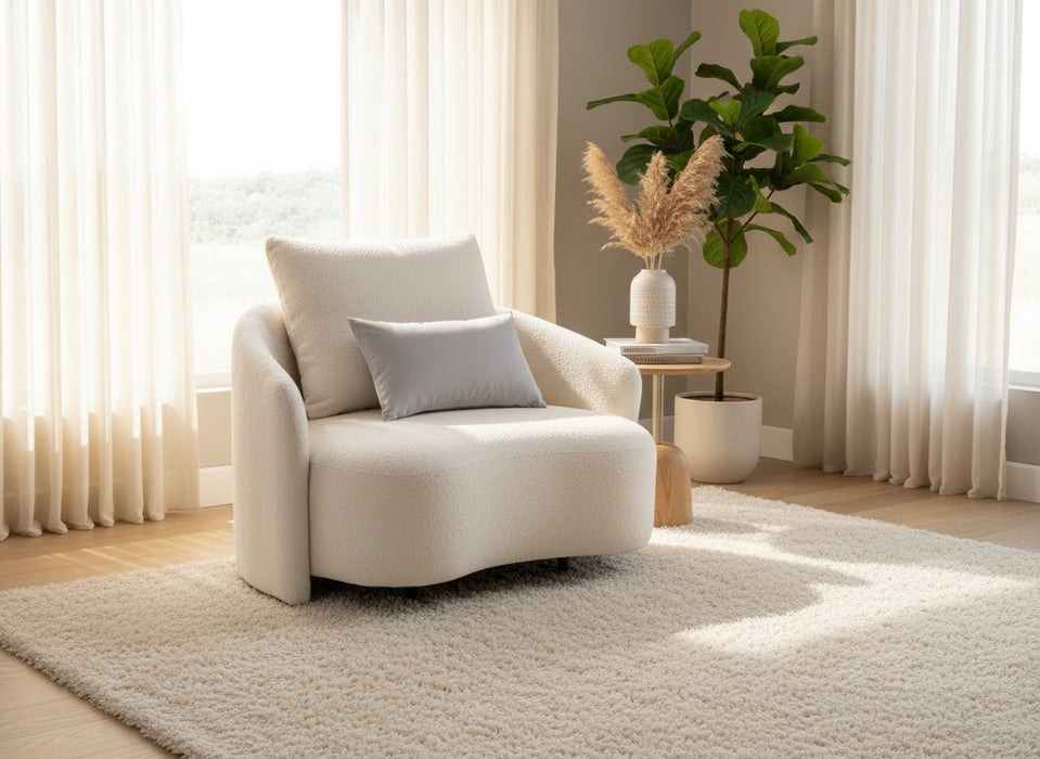 Serene Outdoor 6-Piece Lounge Set –  2-Sofas, Arm chair and Table Set