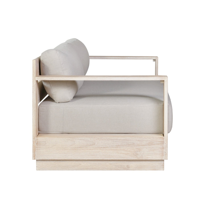 Imperial Grove Outdoor Solid Teak Wood, Natural Look Sofa - 84"