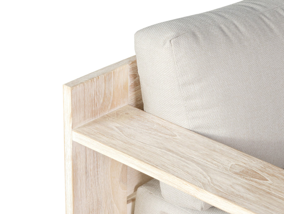 Paradiso Outdoor Teak Natural Revolving Chair