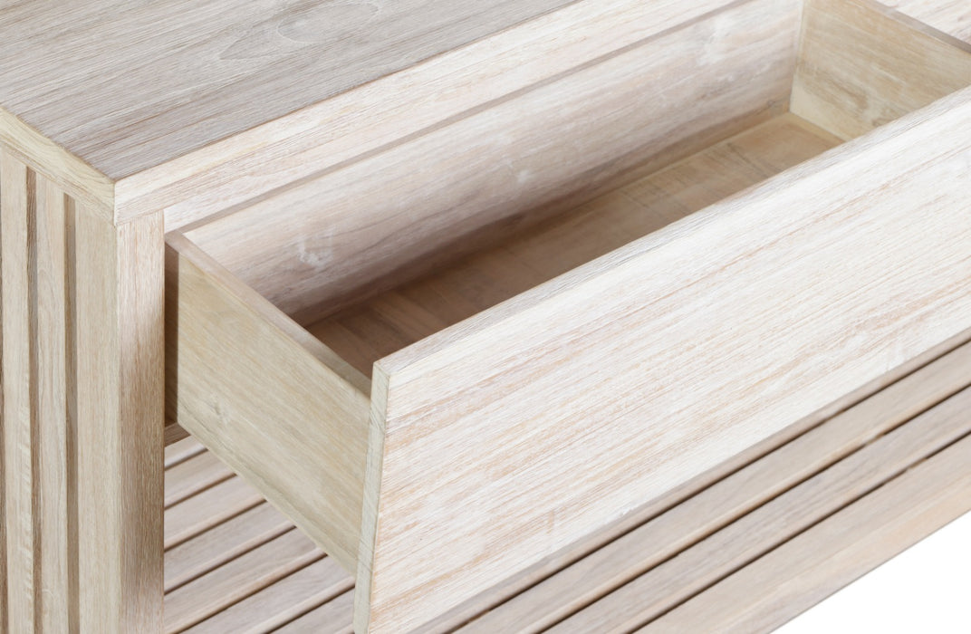 Paradiso Outdoor Teak Natural Kitchen Island