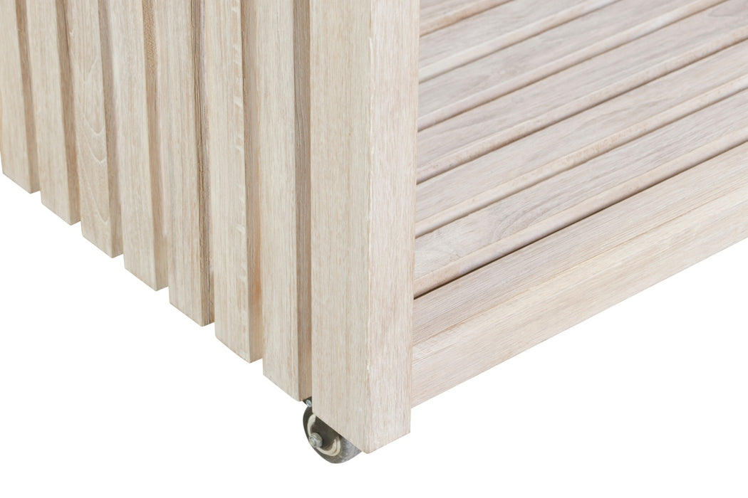 Paradiso Outdoor Teak Natural Kitchen Island