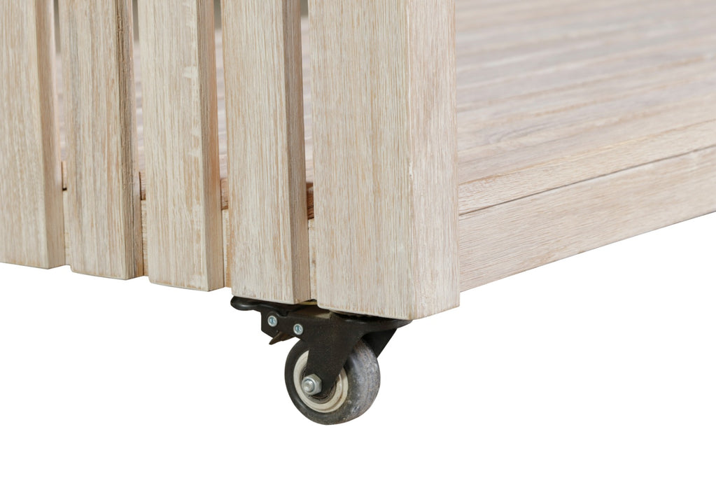 Paradiso Outdoor Teak Natural Kitchen Island