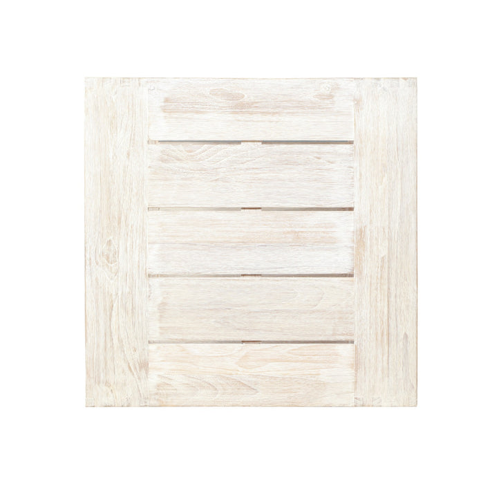 Imperial Grove Outdoor Solid Teak Wood, Natural Look End Table