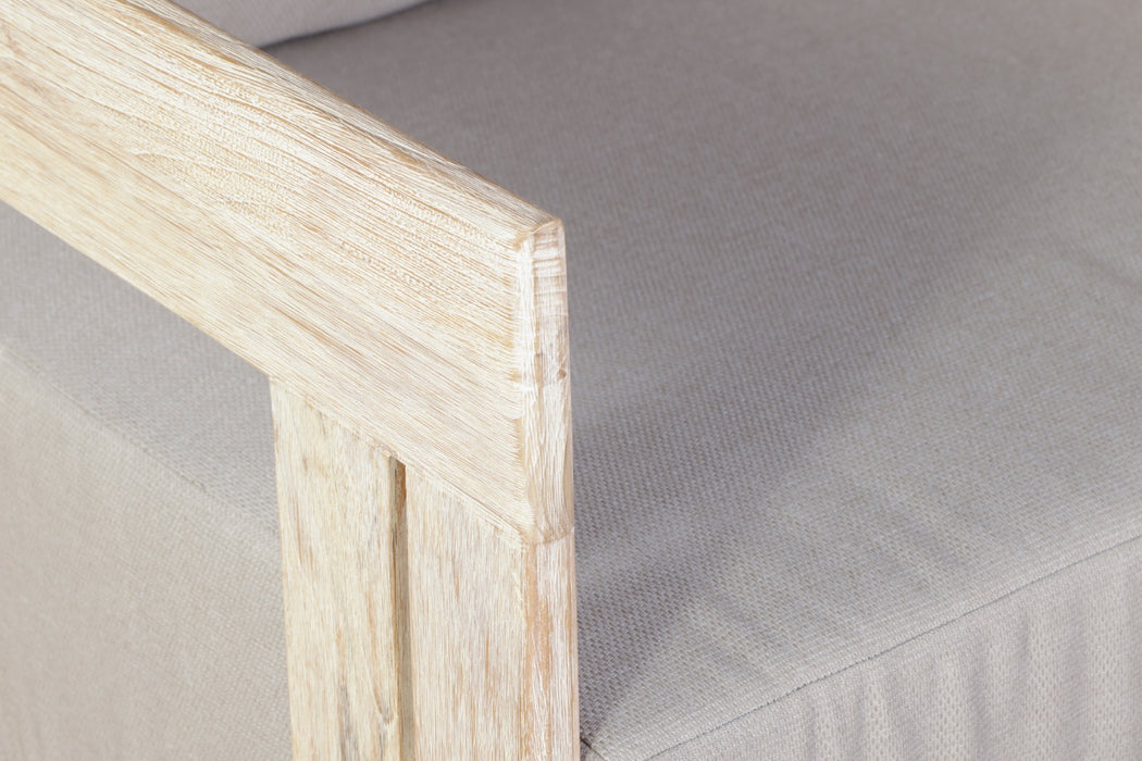 Paradiso Outdoor Teak Natural Look Swivel Chair - Teak Natural