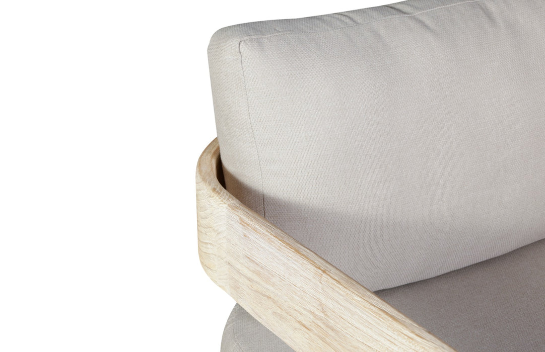 Paradiso Outdoor Teak Natural Look Swivel Chair - Teak Natural