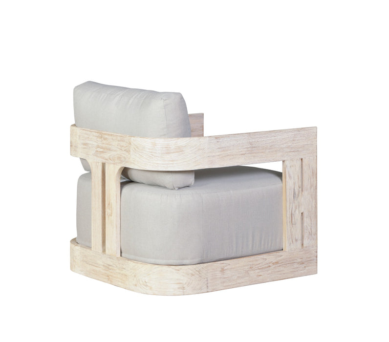 Paradiso Outdoor Teak Natural Look Swivel Chair - Teak Natural