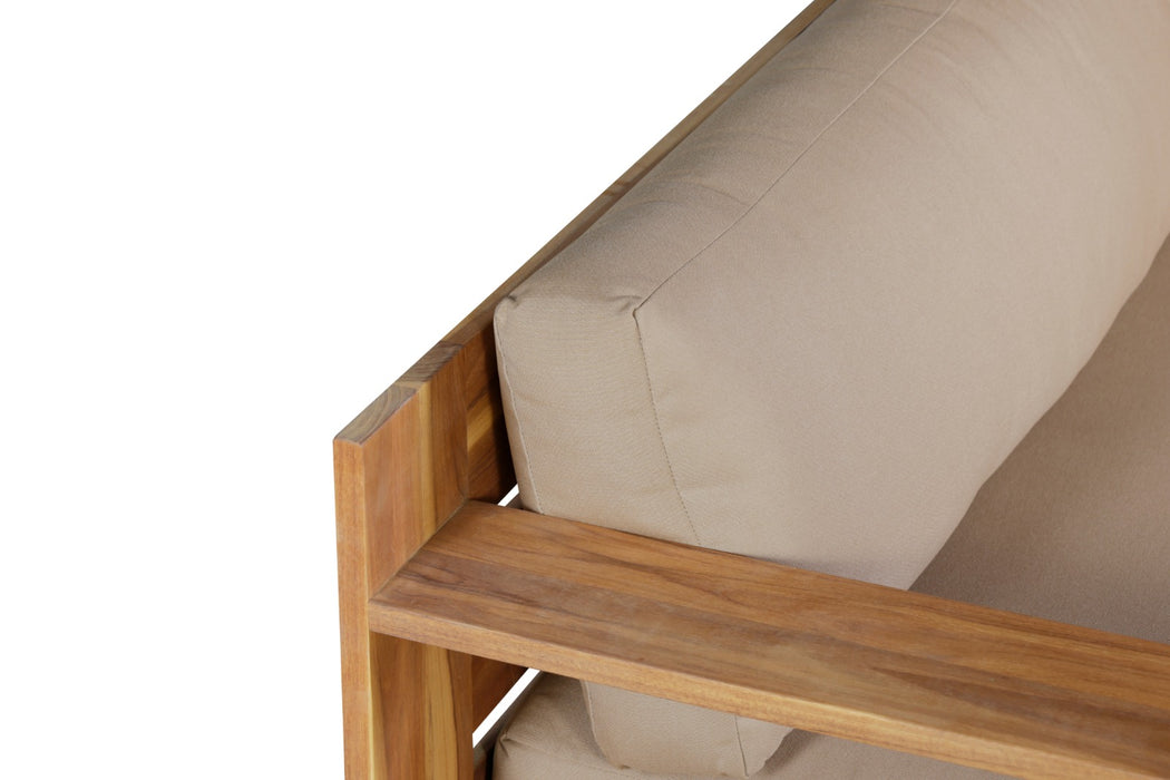 Paradiso Outdoor Teak Wood Sofa - 84"