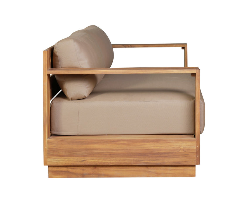 Paradiso Outdoor Teak Wood Sofa - 84"