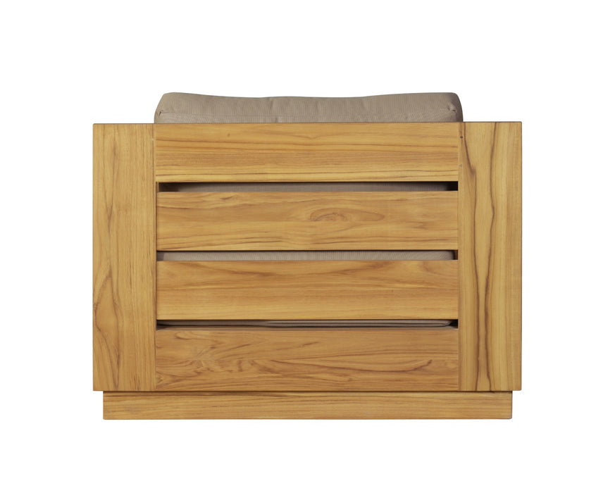 Paradiso Outdoor Teak Natural Arm Chair