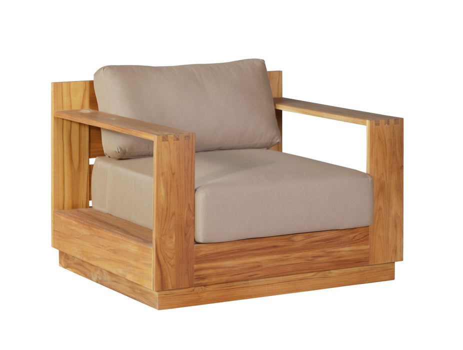 Paradiso Outdoor Teak Natural Arm Chair