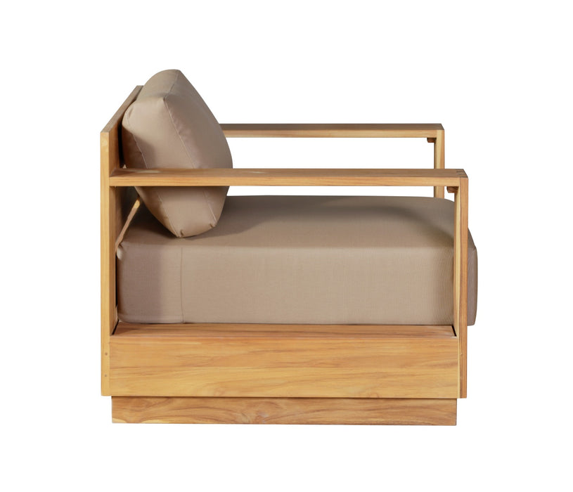Paradiso Outdoor Teak Natural Arm Chair