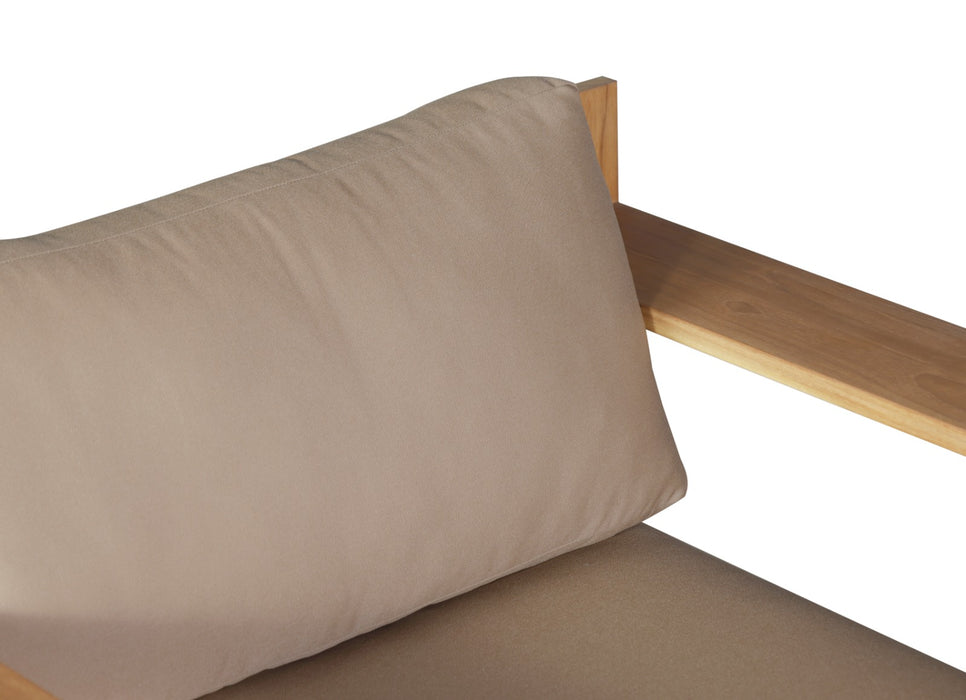 Paradiso Outdoor Teak Natural Arm Chair