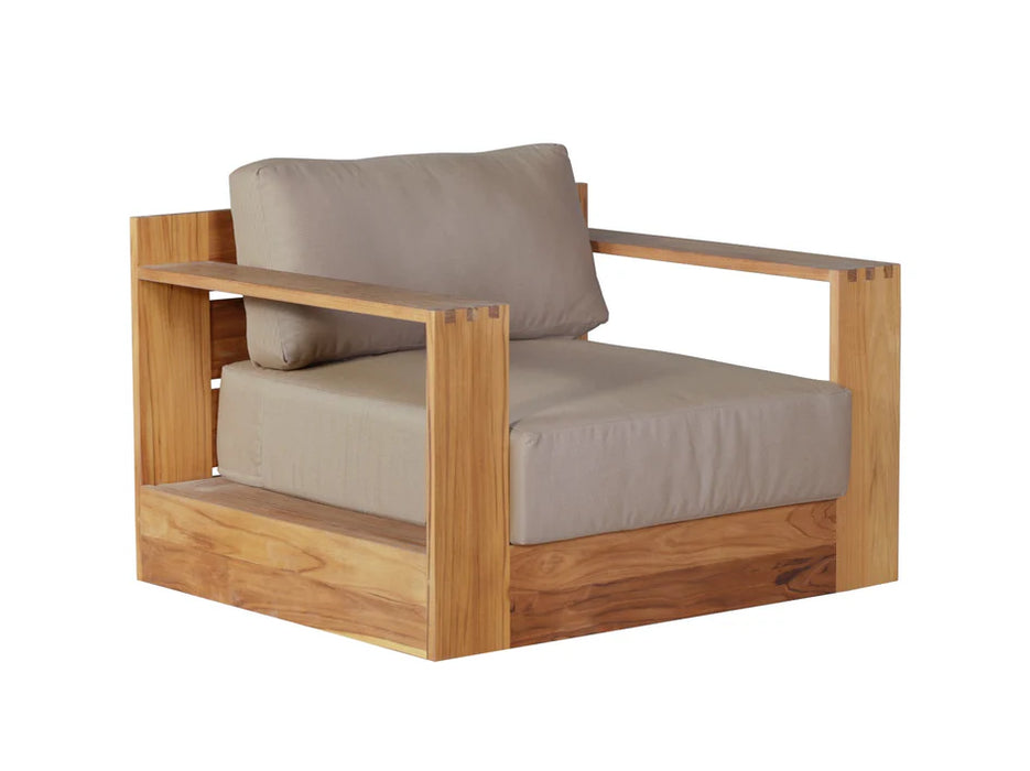 Paradiso Outdoor Teak, White wax Sofa Set