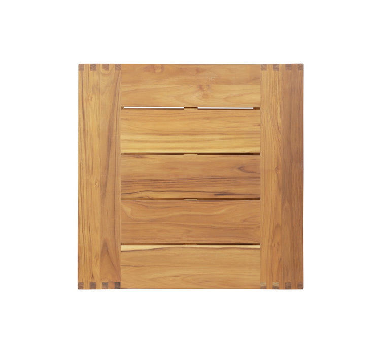 Trendy Teak Outdoor End Table Stylish, Durable