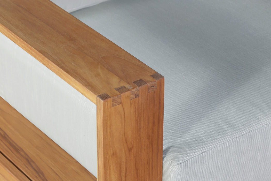 Paradiso Outdoor Teak Natural Arm Chair