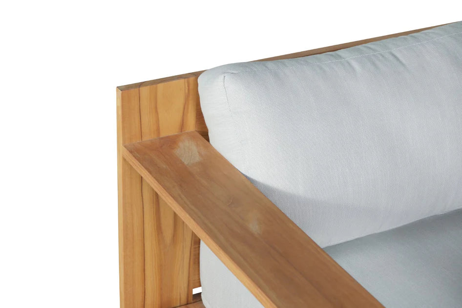 Paradiso Outdoor Teak Natural Sofa Set