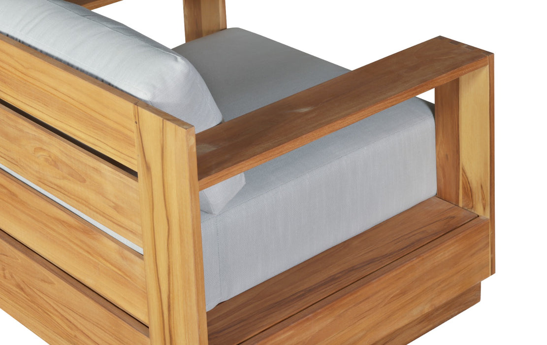 Paradiso Outdoor Teak Natural Arm Chair
