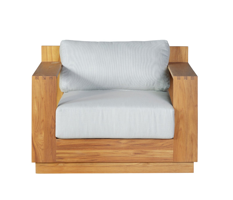 Paradiso Outdoor Teak Natural Arm Chair