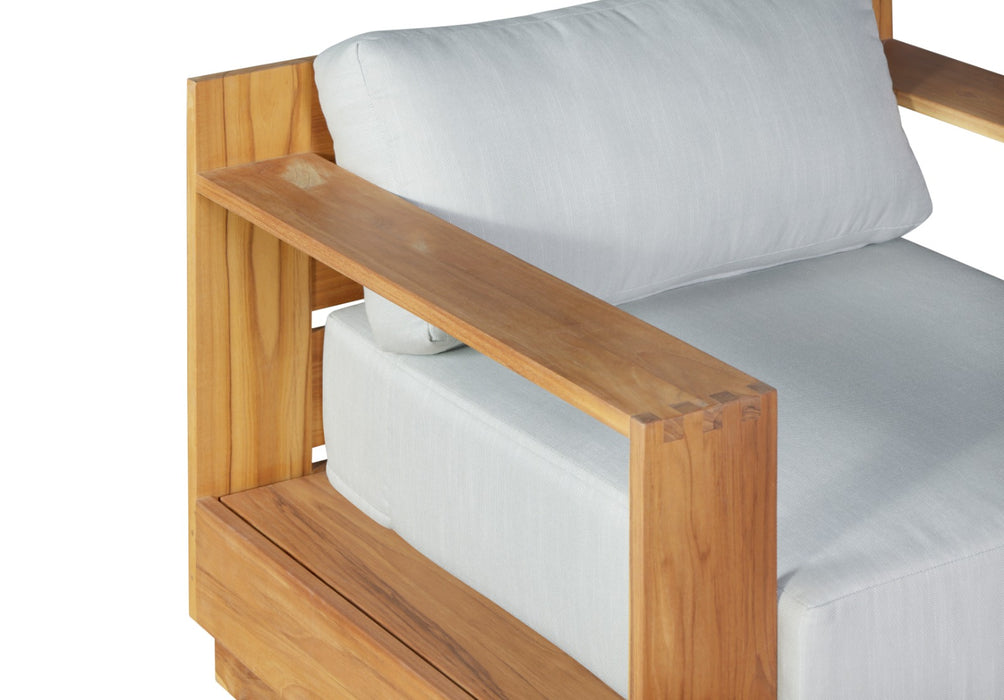 Paradiso Outdoor Teak Natural Arm Chair