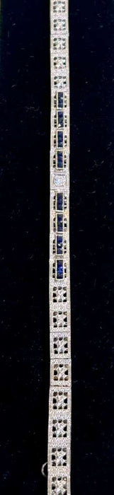 Plat Sapp/Diamond bracelet