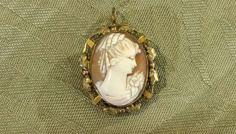 G.F. Shell Cameo