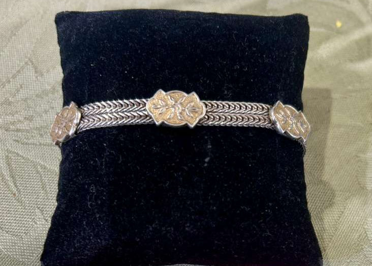 Sterling Bracelet w/ Spacers