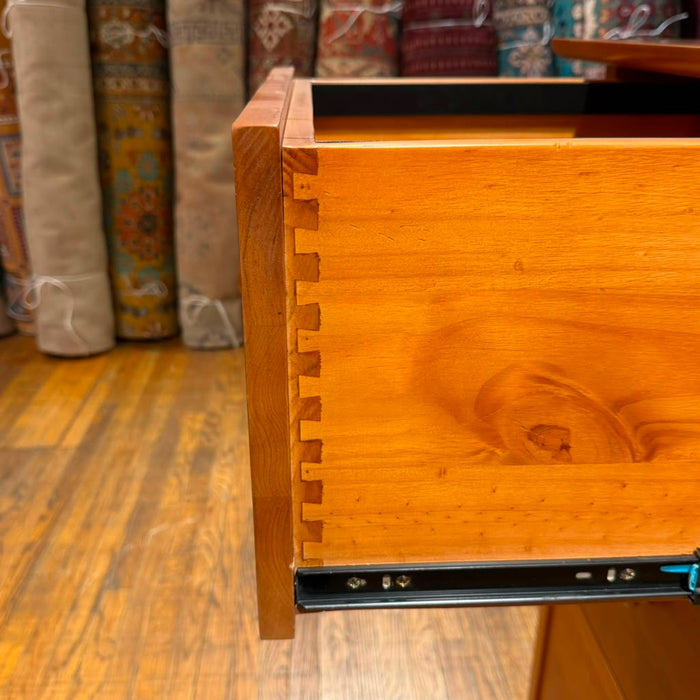 Heritage Cherry Solid Wood 3-Drawer File Cabinet