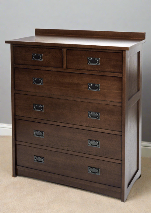 Mission Quarter Sawn Oak 6 Drawer Dresser Mission Quarter Sawn Oak 6 Drawer Dresser