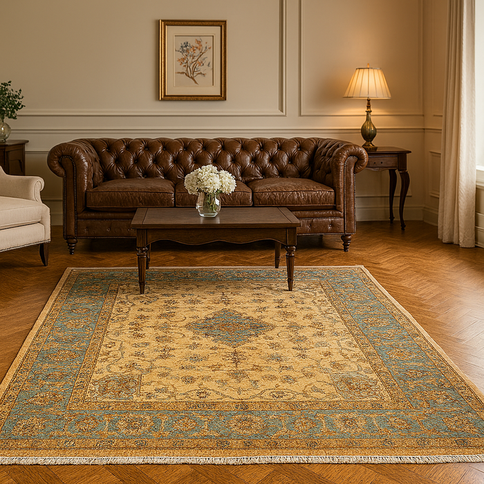 Sultanabad 100% wool Hand Made Rug, 8' x 10' (P)