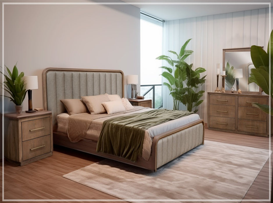 Chronos Solid Wood Bedroom Set