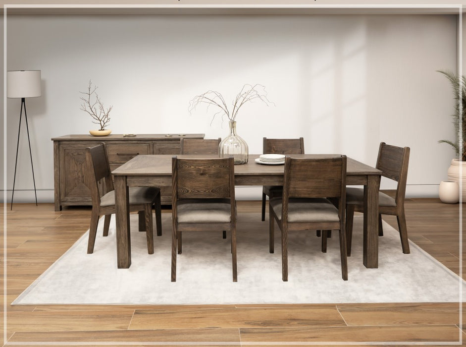 Anubis Solid Wood Dining Table Set (Options Available)