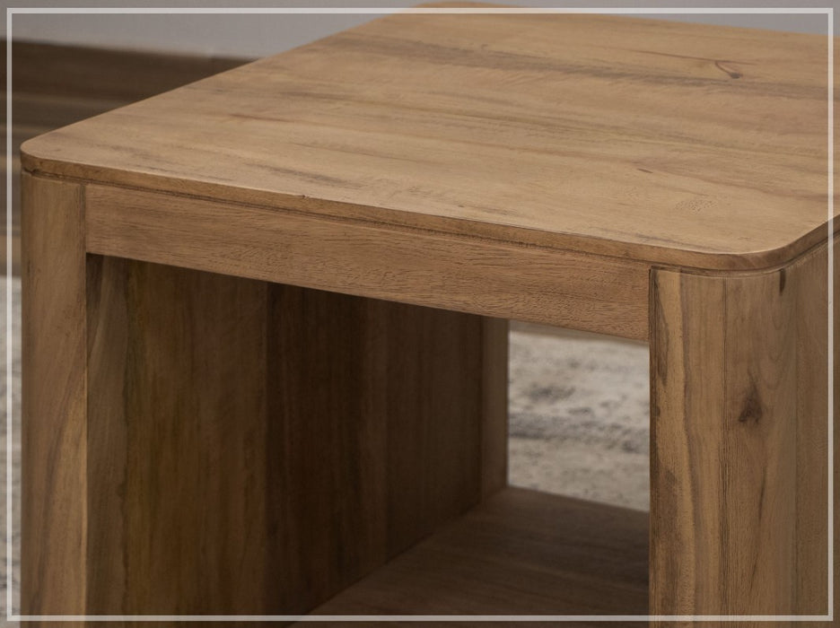 Alexander Solid Wood Side Table