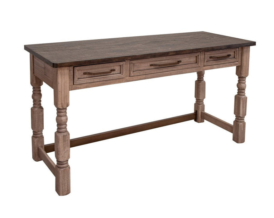 Aria Solid Wood Three-Drawer Desk