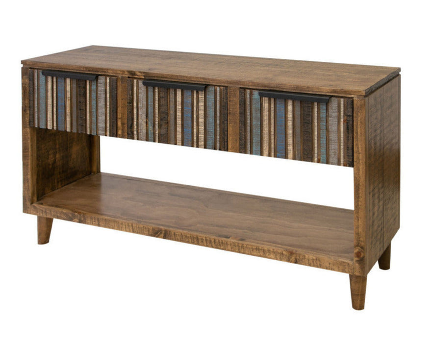 Giza Solid Wood Sofa table / TV Console with Three Drawers